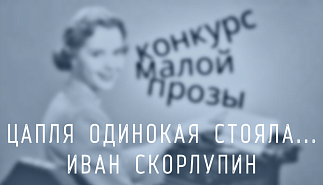 192. Цапля одинокая стояла. Иван Скорлупин